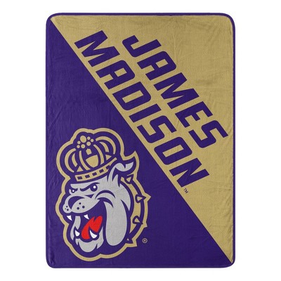 NCAA James Madison Dukes 46"x60" Micro Fleece Throw Blanket