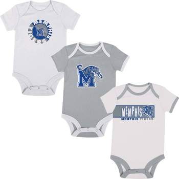 NCAA Memphis Tigers Infant Boys' 3pk Bodysuit