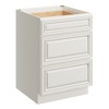 CASAINC 24 in. W x 24 in. D x 34.5 in. H Base Kitchen Cabinet with 3 Soft-Close Drawers – RTA Plywood Cabinets - 2 of 4