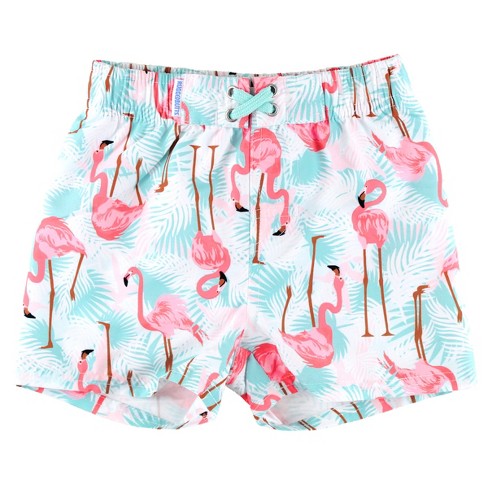 Ruggedbutts Swim Trunks - Vibrant Flamingo, 7 : Target