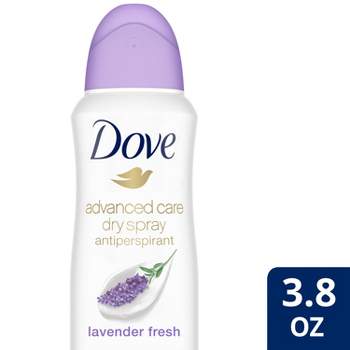 Dove Beauty Advanced Care Lavender Fresh 48-Hour Antiperspirant & Deodorant Dry Spray – 3.8oz