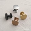 attop 10 Pack Polished Chrome Cabinet Knobs, 1.1 Inch(30mm) Diameter Round Cabinet Knob Hardware for Kitchen Dresser Drawer - 3 of 4