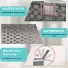 BestMassage Laundry Basket 90/110L Foldable Rattan Laundry Hampers with Lid and Laundry Bags - 3 of 4