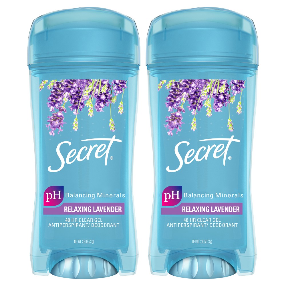 Photos - Deodorant Secret Fresh Clear Gel and  for Women - Relaxing Lavender - 2.6oz 