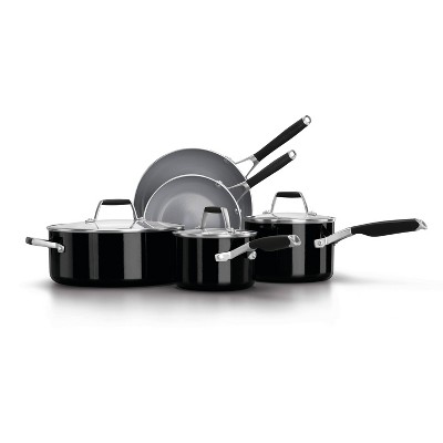 Select By Calphalon With Aquashield Nonstick 9pc Space-saving Cookware Set  : Target