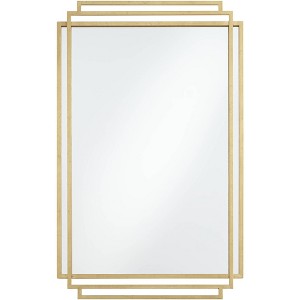 Uttermost Amherst Brushed Gold 24" x 38 1/2" Wall Mirror - 1 of 4