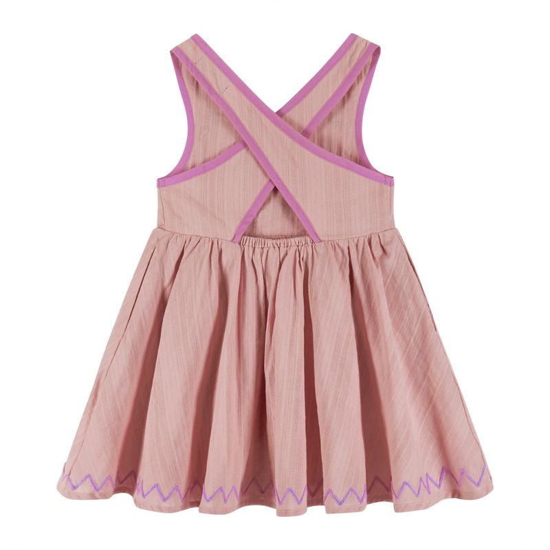 Andy & Evan  Toddler Pink Textured Dress, 2 of 4