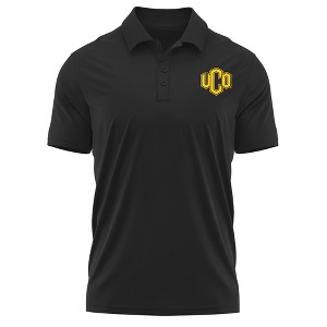 University of Central Oklahoma Adult Polo Left Chest Logo, Black - 1 of 4