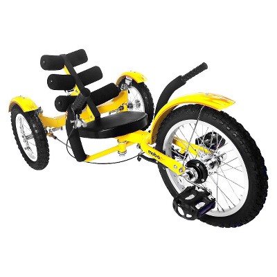 Yellow 3 2024 wheel bike