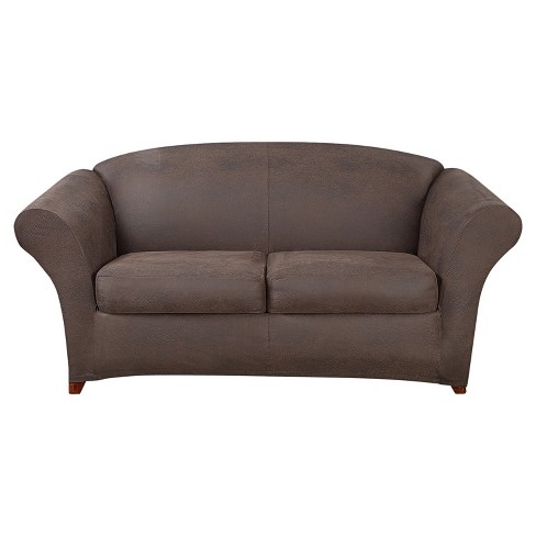 Overstuffed loveseat online cover