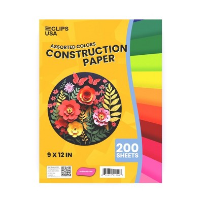 21200: Construction Paper, 9x12, 200 Sheets (36 Packs)