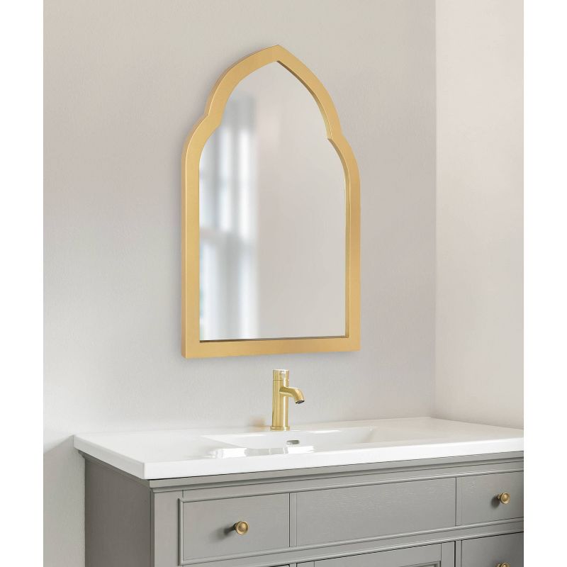 20&#34; x 30&#34; Eileen Arch Wall Mirror Gold - Kate &#38; Laurel All Things Decor, 6 of 7