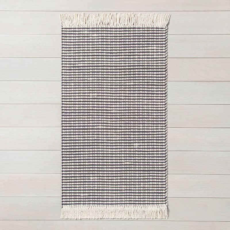 Textured Stripe Area Rug - Hearth & Hand™ with Magnolia, 1 of 12