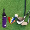 Unique Bargains Neoprene Waist-Mounted Lightweight Golf Ball Carry Bags 2 Pcs - 4 of 4