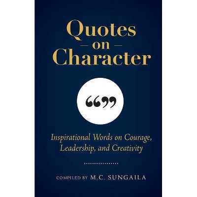 Quotes on Character - (Paperback)