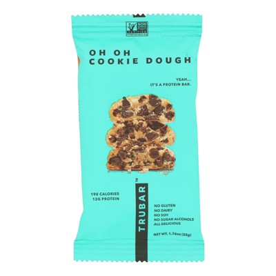 Trubar - Bar - Cookie Dough - Case of 12 - 1.76 oz