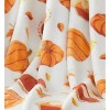 Kate Aurora Thanksgiving Autumn Harvest Leaves & Pumpkin Pies Ultra Soft & Plush Accent Throw Blanket - 50 in. W x 70 in. L - 3 of 3