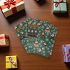 Unique Bargains Gift Wrap Paper Christmas Glossy Coated Paper 27.56"x19.69" 5 Pcs - 2 of 4