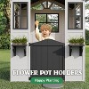 Wooden Kids Playhouse with Play Kitchen, Adventures Cottage for Backyard, Outdoor Toddler Playhouse - 4 of 4