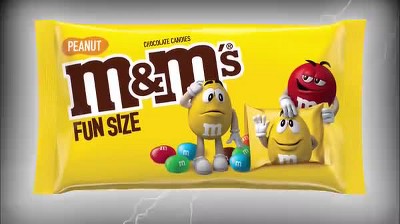 M&M's Fun Size Peanut Chocolate Candy - 10.57 oz bag