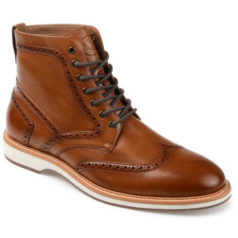 Thomas Vine Enzzo Wingtip Boot Cognac 13 Target