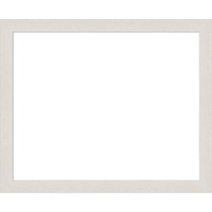 Amanti Art Rustic Plank Espresso Narrow Framed Dry Erase Magnetic Board - 1 of 4
