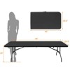 PAGED 4ft Portable Dining Table Simple Folding Camping Dining Table with Fixed Handle for Indoor and Outdoor - 2 of 4