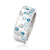Ross-Simons 0.70 ct. t.w. Tonal Blue Topaz Ring in Sterling Silver - 3 of 4