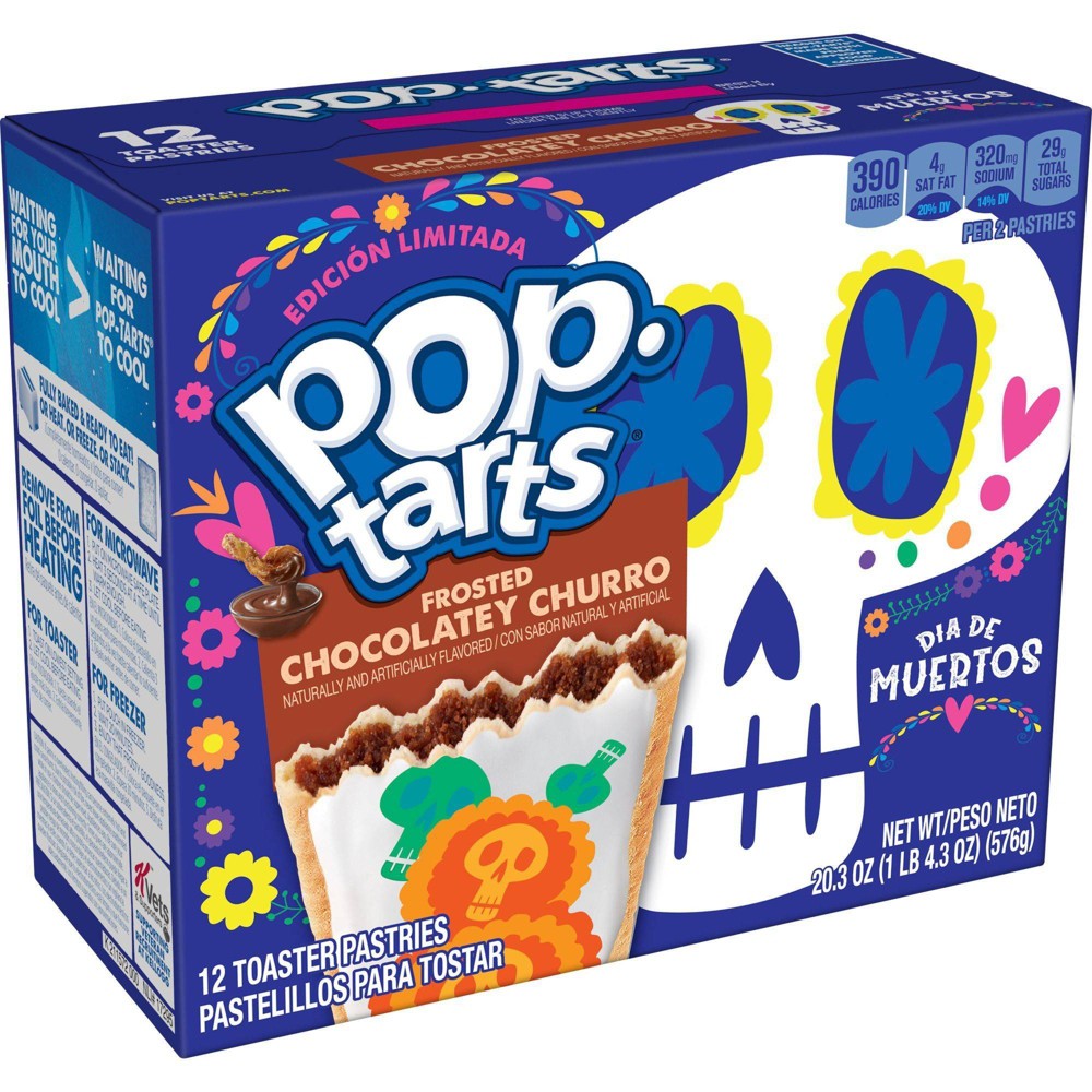 Pop-Tarts Frosted Chocolatey Churro Toaster Pastries - 20.3oz/12ct