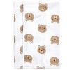 Hudson Baby Infant Boy Cotton Flannel Burp Cloths 7pk, Little Bear, One Size - 2 of 2