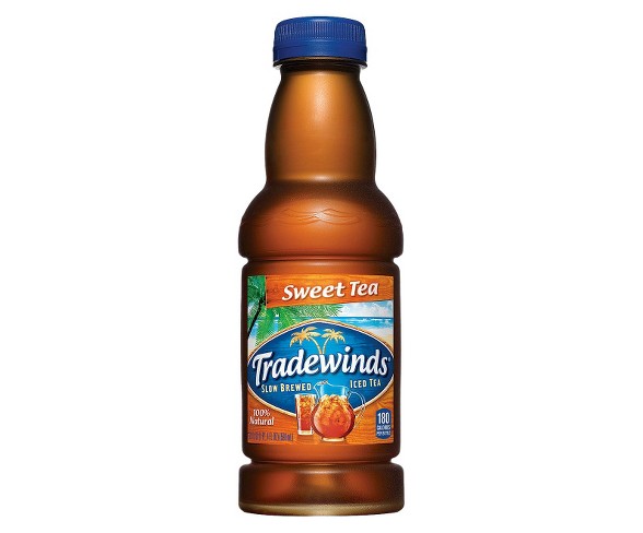 Tradewinds Slow Brewed Iced Tea Sweet Tea - 20 fl oz Bottle