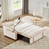 XINGHANZHENXUAN Foldable Sofa Bed, Modern Sofa, Adjustable Back, Ashtray, Swivel Phone Stand - 3 of 4