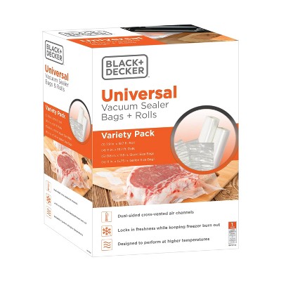 BLACK+DECKER Variety Pack Vacuum Sealer Bags