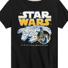 Boys' - Star Wars - Han Chewy Mil Falc Short Sleeve Graphic T-Shirt - 2 of 4