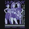 Girls KPop Demon Hunters Rumi Zoey Mira Tour T Shirt - 2 of 4