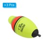 Unique Bargains EVA Green Red LED Lighted Fishing Slip Bobbers for Night Fishing 3 Pcs - 3 of 4