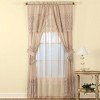 Collections Etc Sheer Lace Curtain and Valance Set - 2 of 2