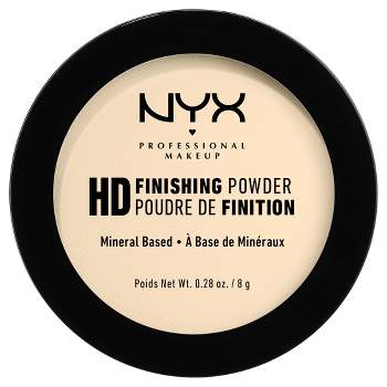 NYX Professional Makeup HD Finishing Pressed Powder - Banana - 0.28oz