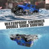Amphibious RC Car 2.4GHz 1:16 All Terrain Off-Road RC Car Waterproof RC Monster Truck Pool Toys Remote Control Boat - 4 of 4