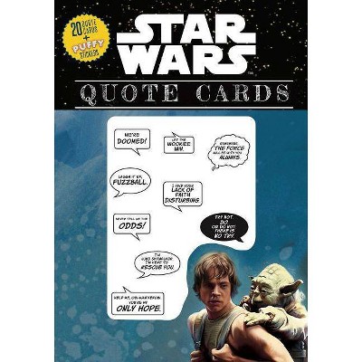 Star Wars Quote Cards - by  Editors of Thunder Bay Press (Paperback)