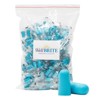 WellBrite 100 Pairs Noise Reducing Foam Ear Plugs, Noise Reduction Earplugs for Sleeping and Travel, Blue - image 3 of 4
