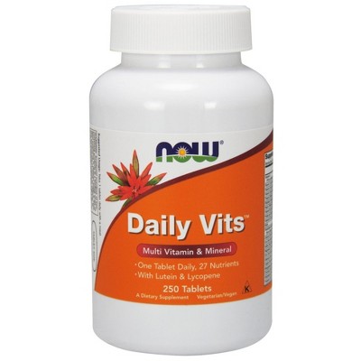 Daily Vits Multi by Now Foods  -  250 Tablet