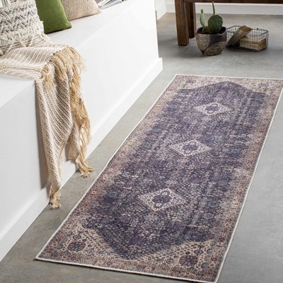Hauteloom Kittrell Vintage Flat Pile Washable Rug