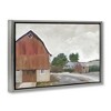 Stupell Industries Grace Farm Barn View Floating Frame Canvas Art - 2 of 4