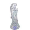 Kurt Adler 10.5-Inch Battery-Operated LED Light-Up Angel with Water Table Piece - 2 of 4