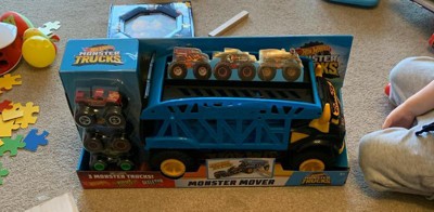 Hot Wheels Monster Trucks Monster Mover camion transporteur avec