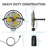 Ihomadore 20" Oscillating Wall Fans with Remote Industrial PortableFan - 3 of 4
