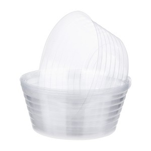 Unique Bargains Plastic Clear Indoor/Outdoor  Thin Plant Saucer Drip Tray - 1 of 4