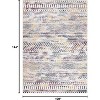Bedroom Carpet, Indoor Bohemian Style Carpet, Soft Non-Slip, Machine Washable, Bedroom/Office/Living Room/Dining Room Soft Decorative Carpet - 2 of 4