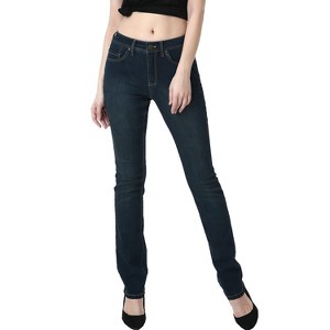 phistic Women Ultra Stretch Straight Leg Jeans - 1 of 4